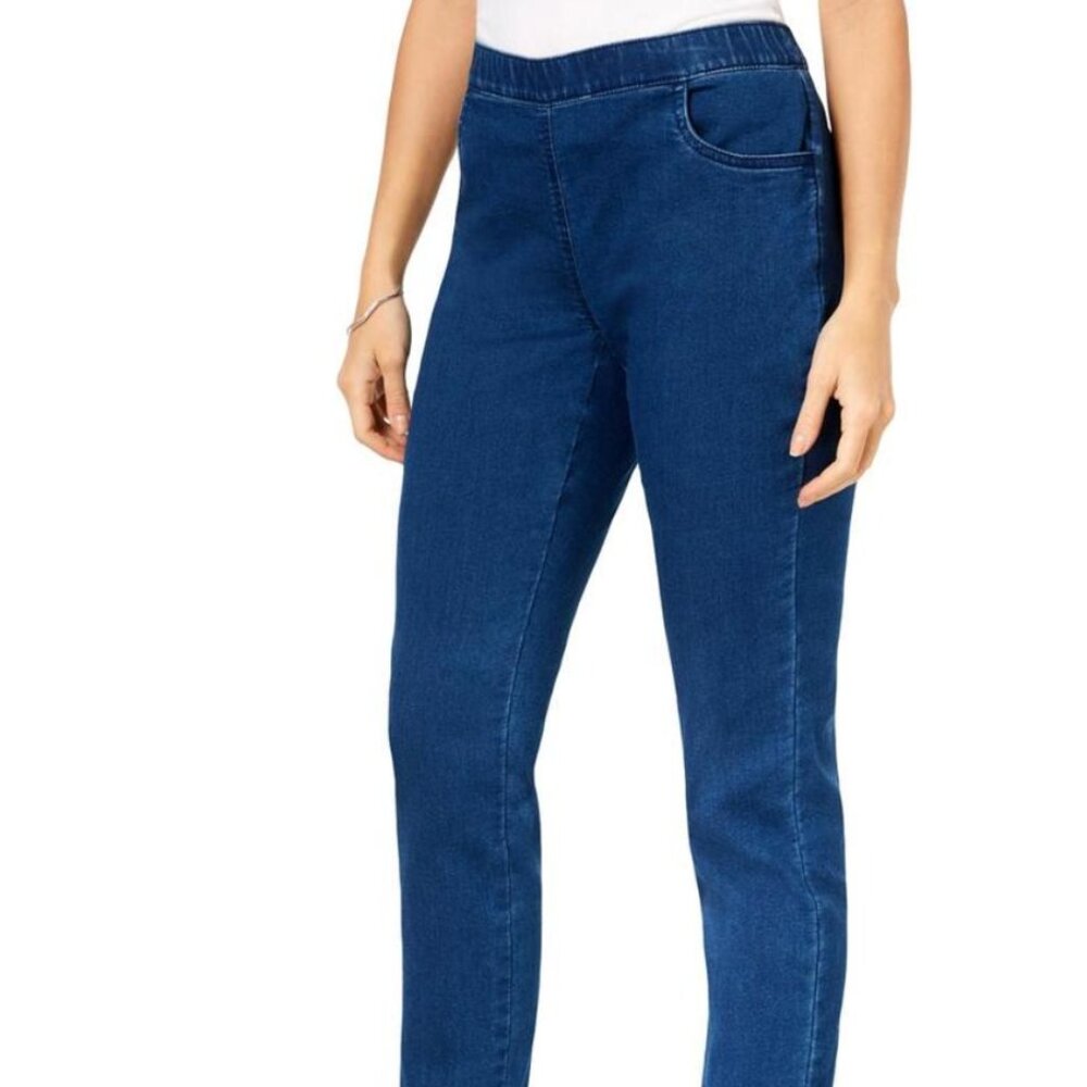 NWT Karen Scott Comfort Waist Petite Large Jeans